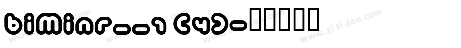 BIMINR__1 (4)字体转换